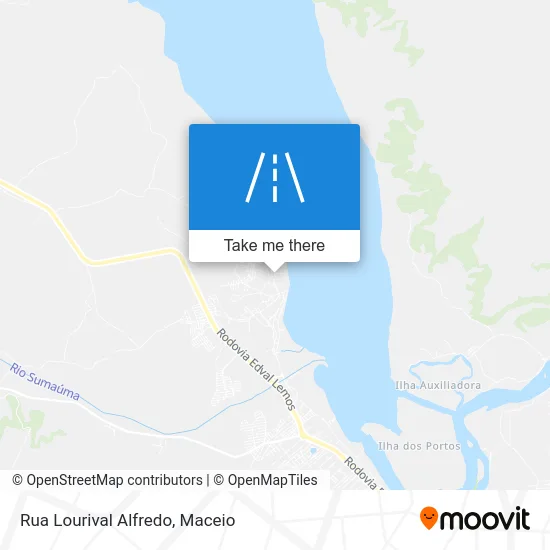 Rua Lourival Alfredo map
