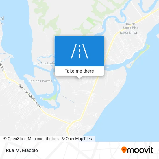 Rua M map