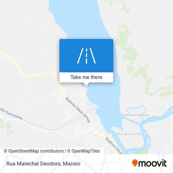 Rua Marechal Deodoro map