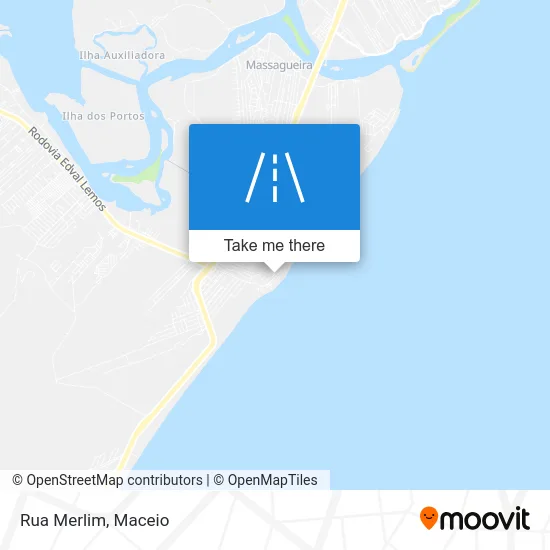 Rua Merlim map