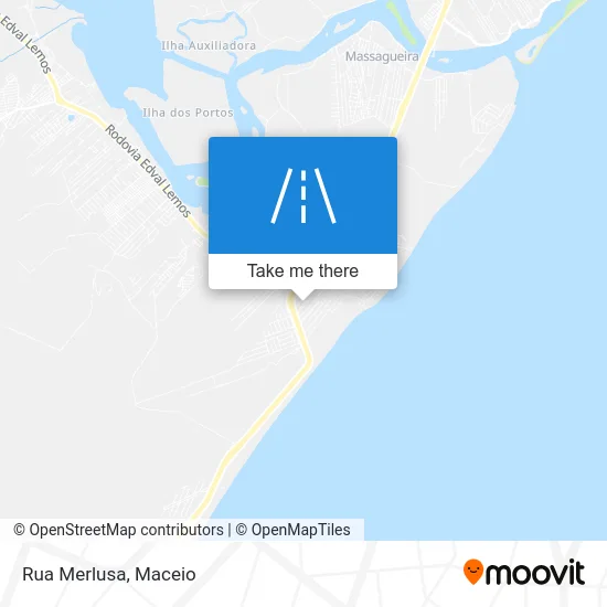 Rua Merlusa map