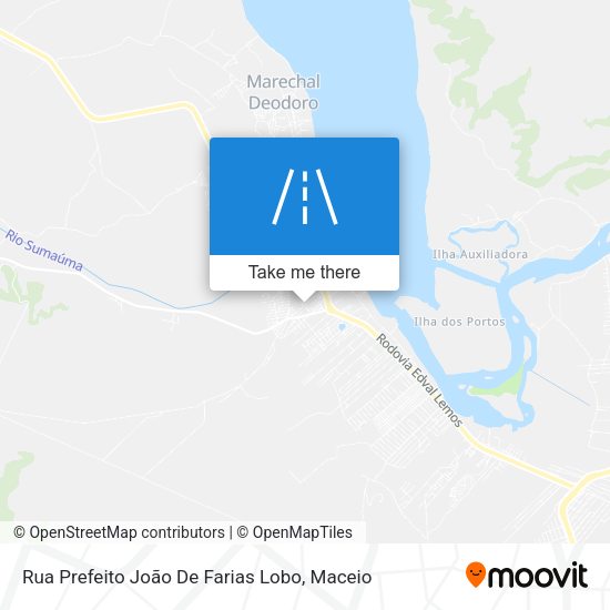 Rua Prefeito João De Farias Lobo map