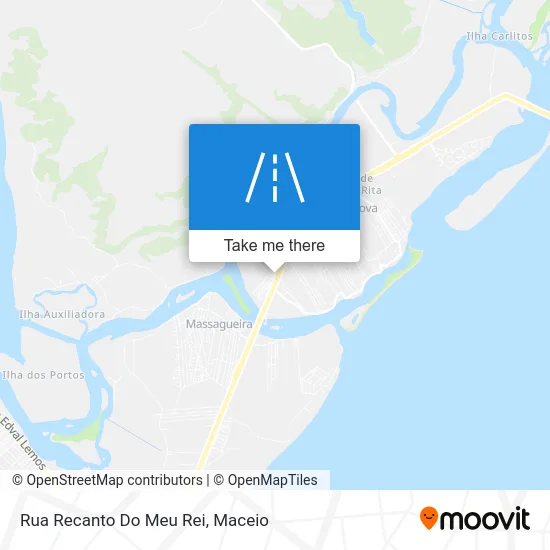 Rua Recanto Do Meu Rei map