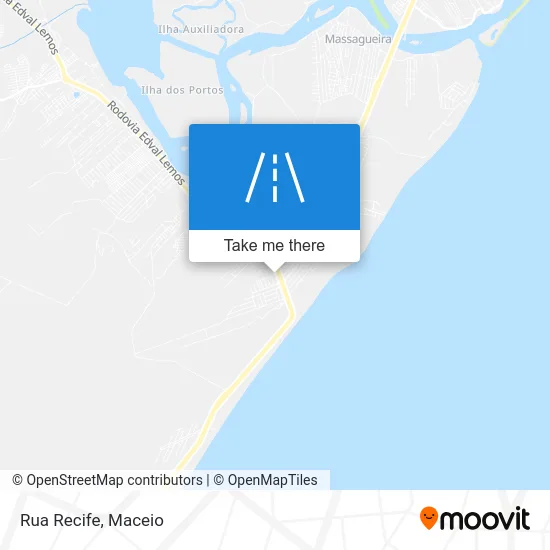 Rua Recife map