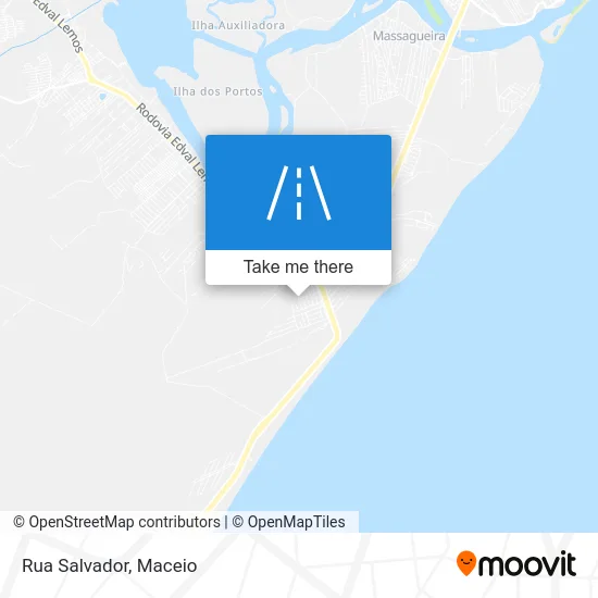 Rua Salvador map