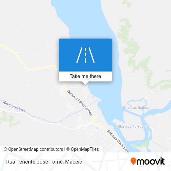 Rua Tenente José Tomé map