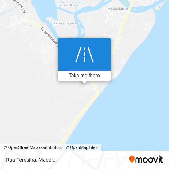 Rua Teresina map