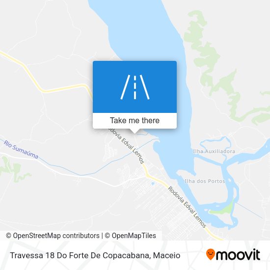 Travessa 18 Do Forte De Copacabana map