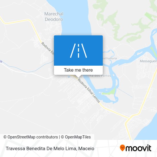 Travessa Benedita De Melo Lima map