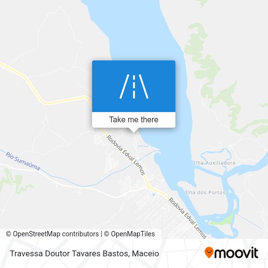 Travessa Doutor Tavares Bastos map