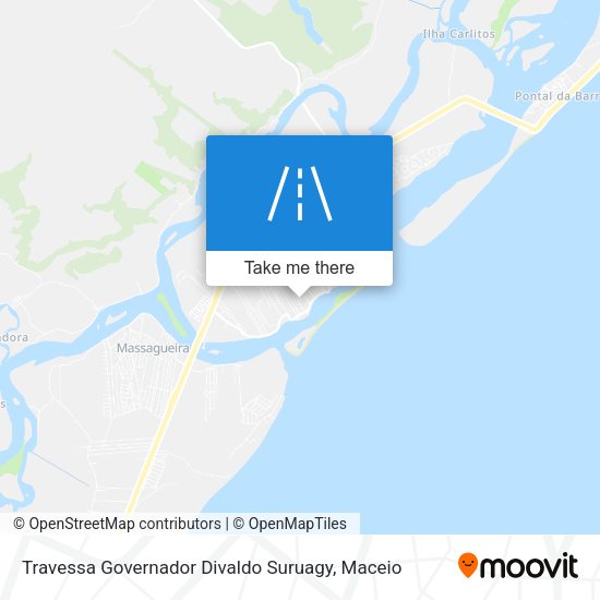 Travessa Governador Divaldo Suruagy map