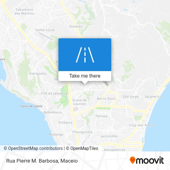 Rua Pierre M. Barbosa map