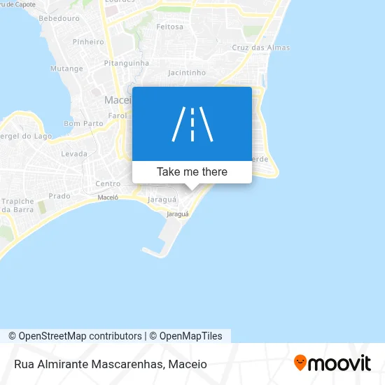 Rua Almirante Mascarenhas map