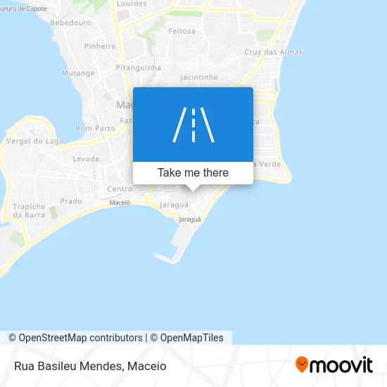 Rua Basileu Mendes map