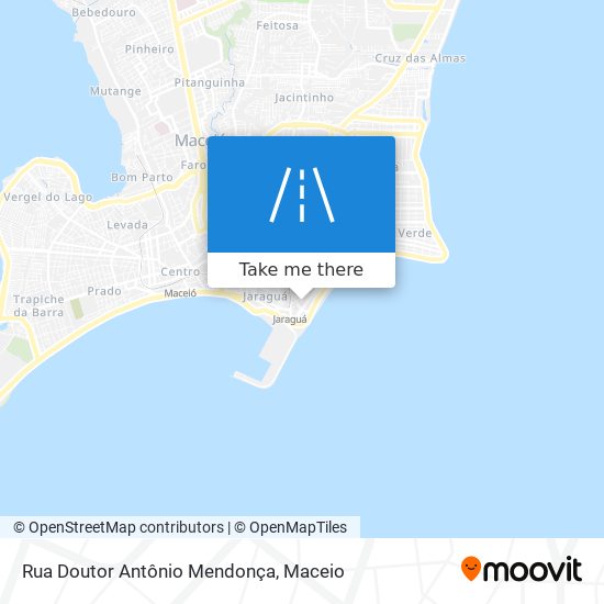 Rua Doutor Antônio Mendonça map