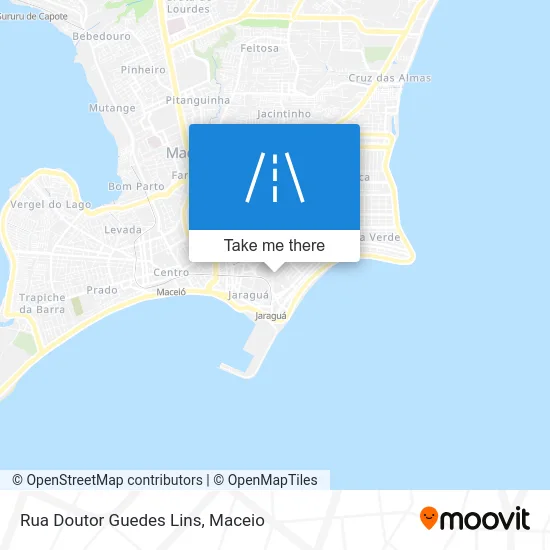Rua Doutor Guedes Lins map