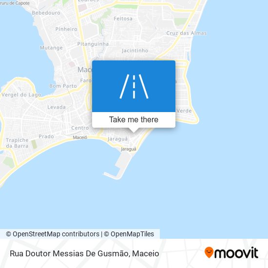 Mapa Rua Doutor Messias De Gusmão