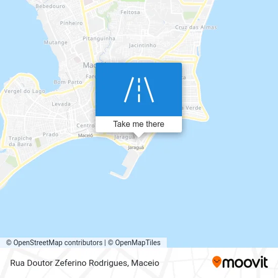 Rua Doutor Zeferino Rodrigues map