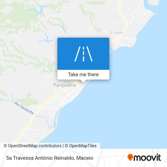 5a Travessa Antônio Reinaldo map