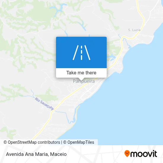 Avenida Ana Maria map
