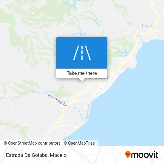 Estrada Da Goiaba map