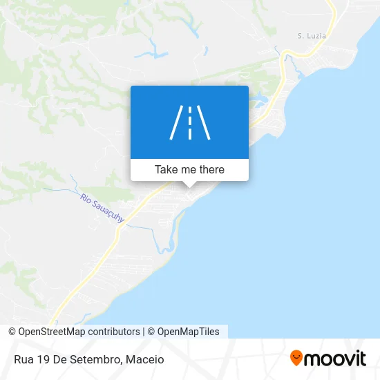 Rua 19 De Setembro map