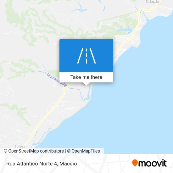Rua Atlântico Norte 4 map