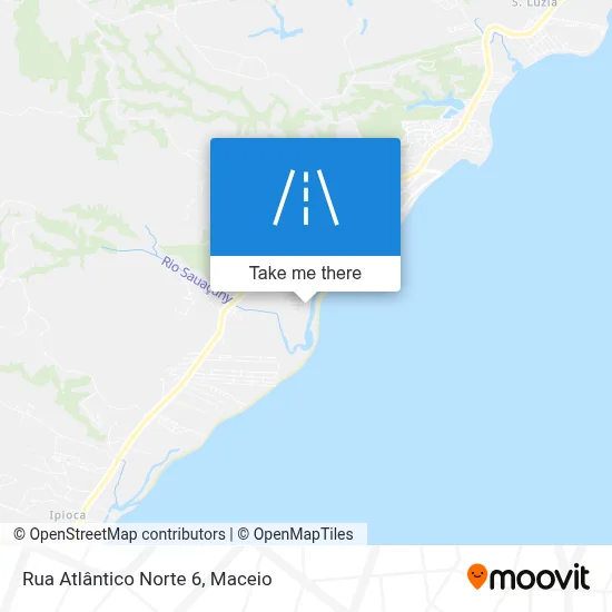 Rua Atlântico Norte 6 map