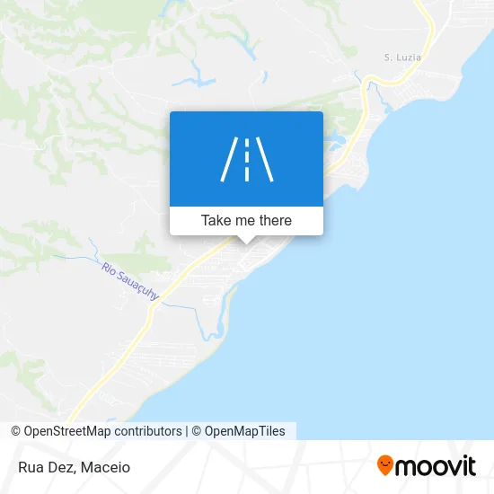Rua Dez map