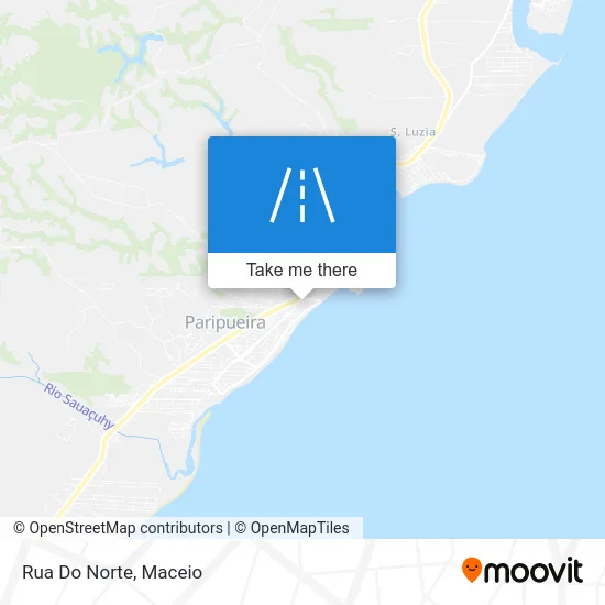 Rua Do Norte map