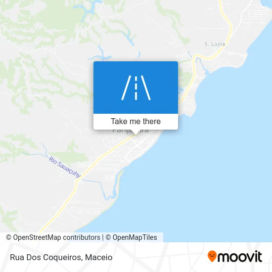 Rua Dos Coqueiros map