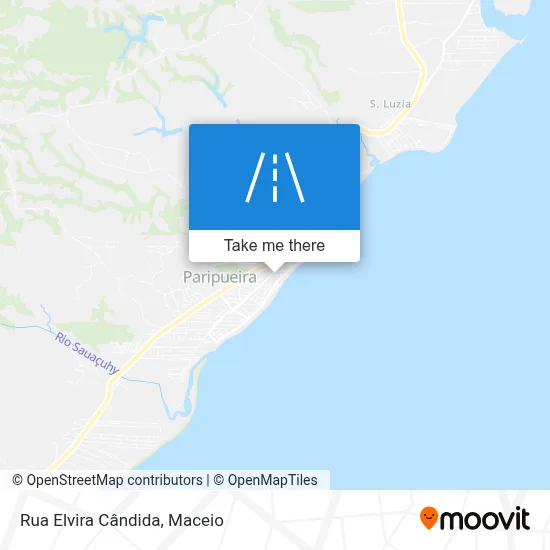 Rua Elvira Cândida map