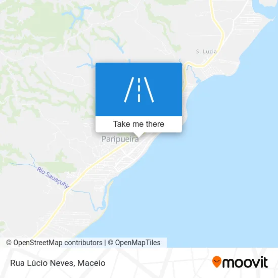 Rua Lúcio Neves map