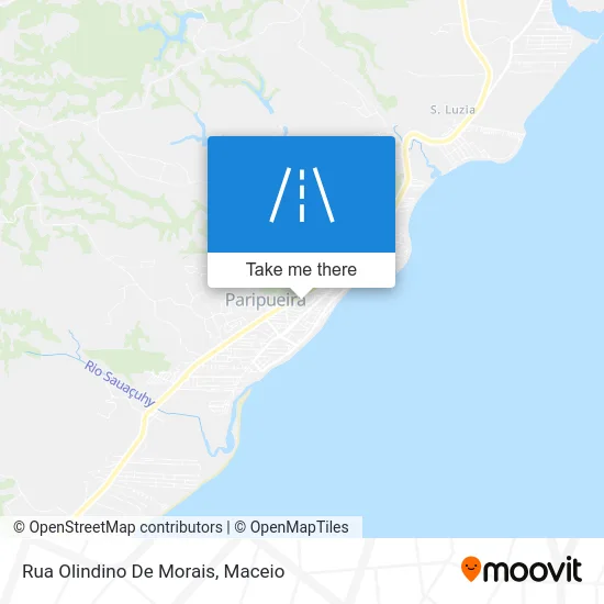 Rua Olindino De Morais map