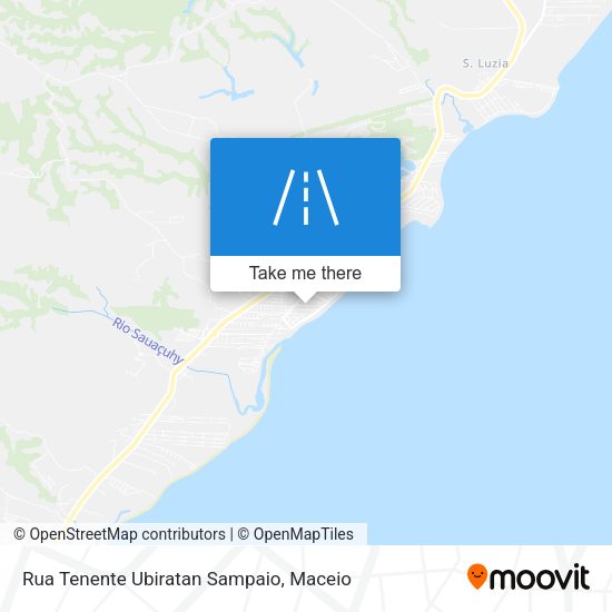 Rua Tenente Ubiratan Sampaio map