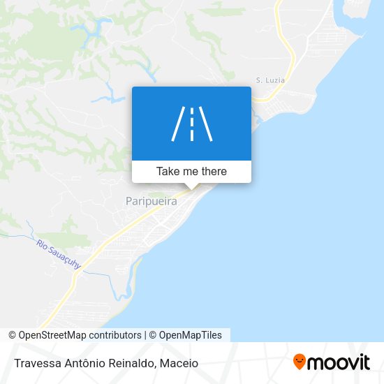 Travessa Antônio Reinaldo map