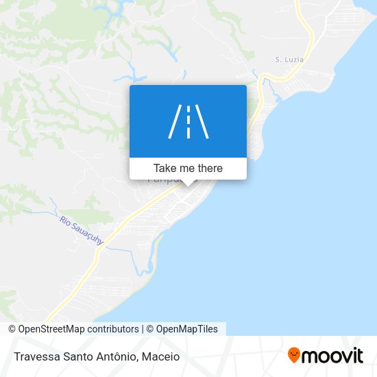 Travessa Santo Antônio map