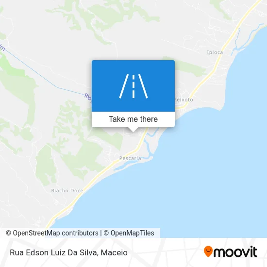 Rua Edson Luiz Da Silva map