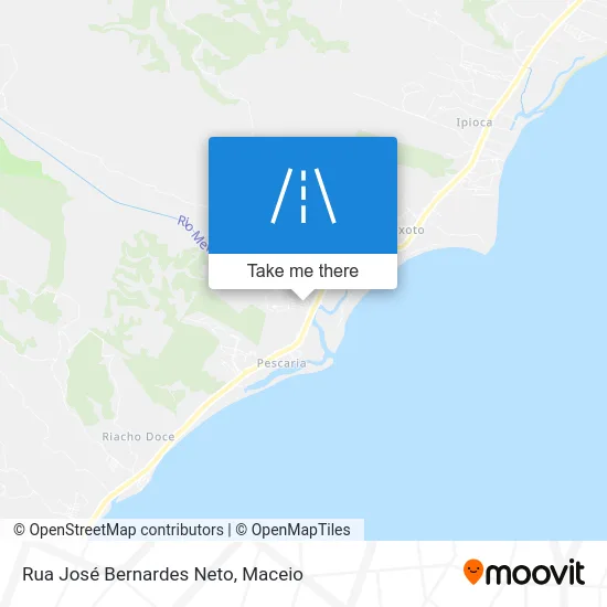 Rua José Bernardes Neto map