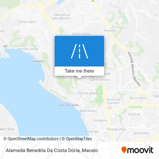 Alameda Benedita Da Costa Dória map
