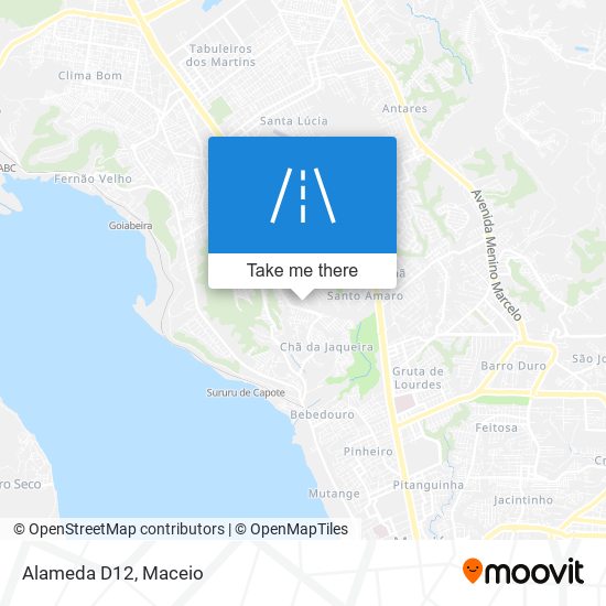 Alameda D12 map