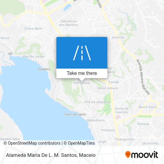 Alameda Maria De L. M. Santos map