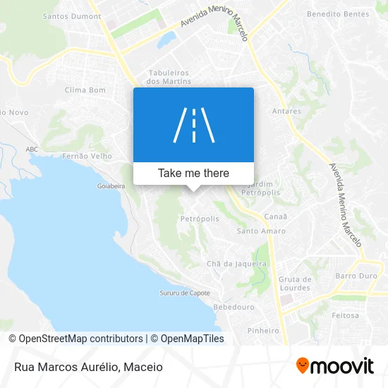 Rua Marcos Aurélio map