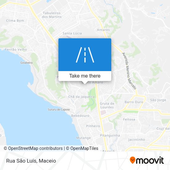 Rua São Luís map
