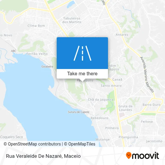 Rua Veraleide De Nazaré map