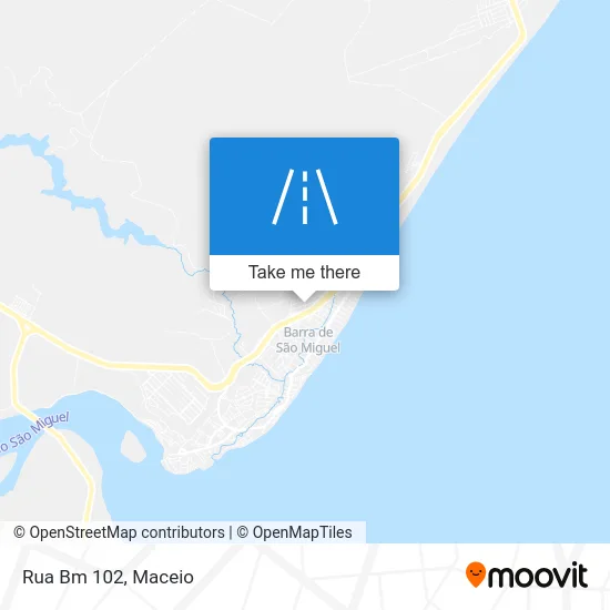 Rua Bm 102 map