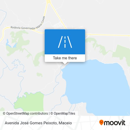Avenida José Gomes Peixoto map