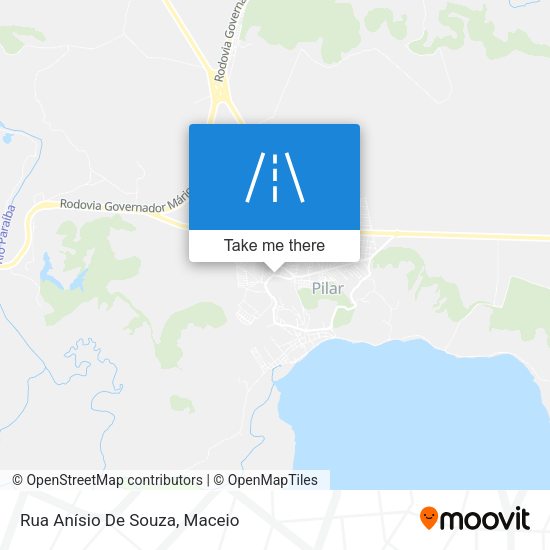 Rua Anísio De Souza map
