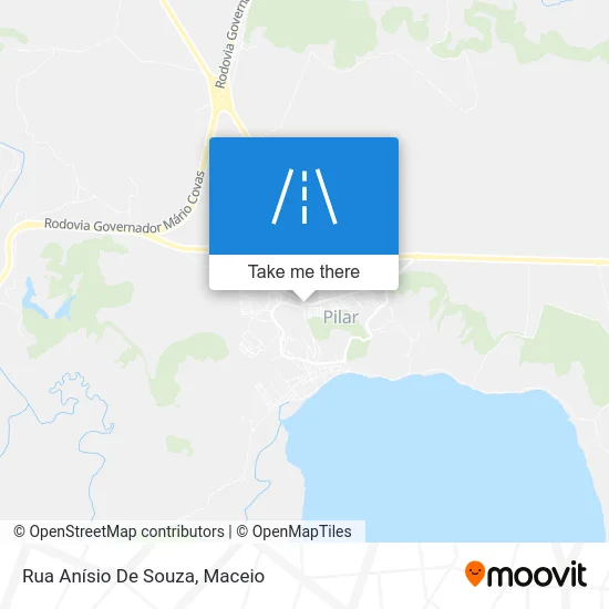 Rua Anísio De Souza map
