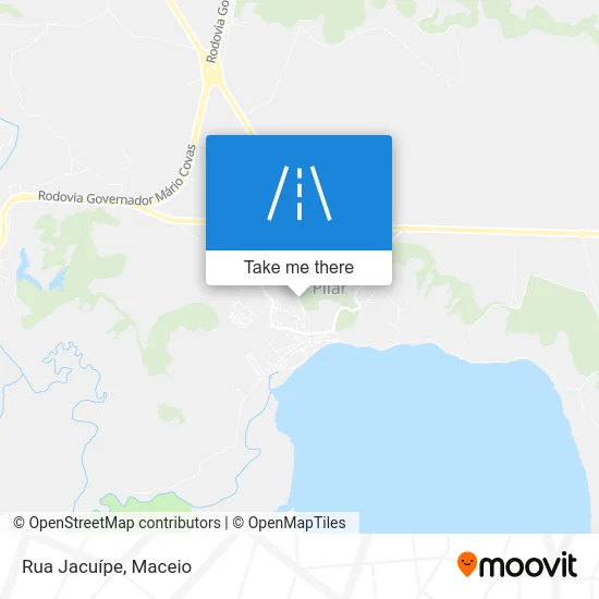 Rua Jacuípe map